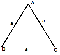 area of equilateral triangle