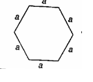 area of hexagon