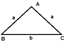 area of isoceles triangle triangle