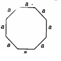 area of regular octagon