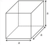 volume of a cube