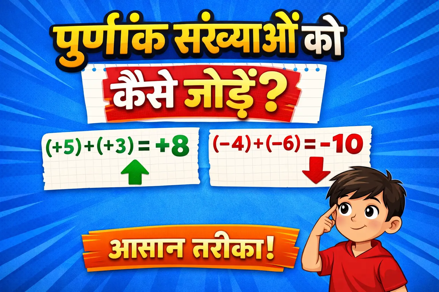 पूर्णांक संख्याओं का जोड़